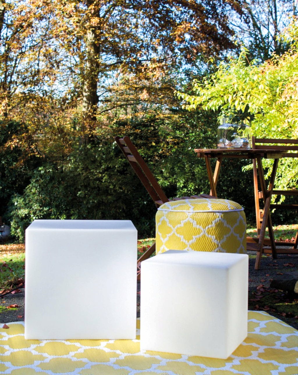  Leuchtwürfel Shining Cube (RGB), Höhe 33 Cm