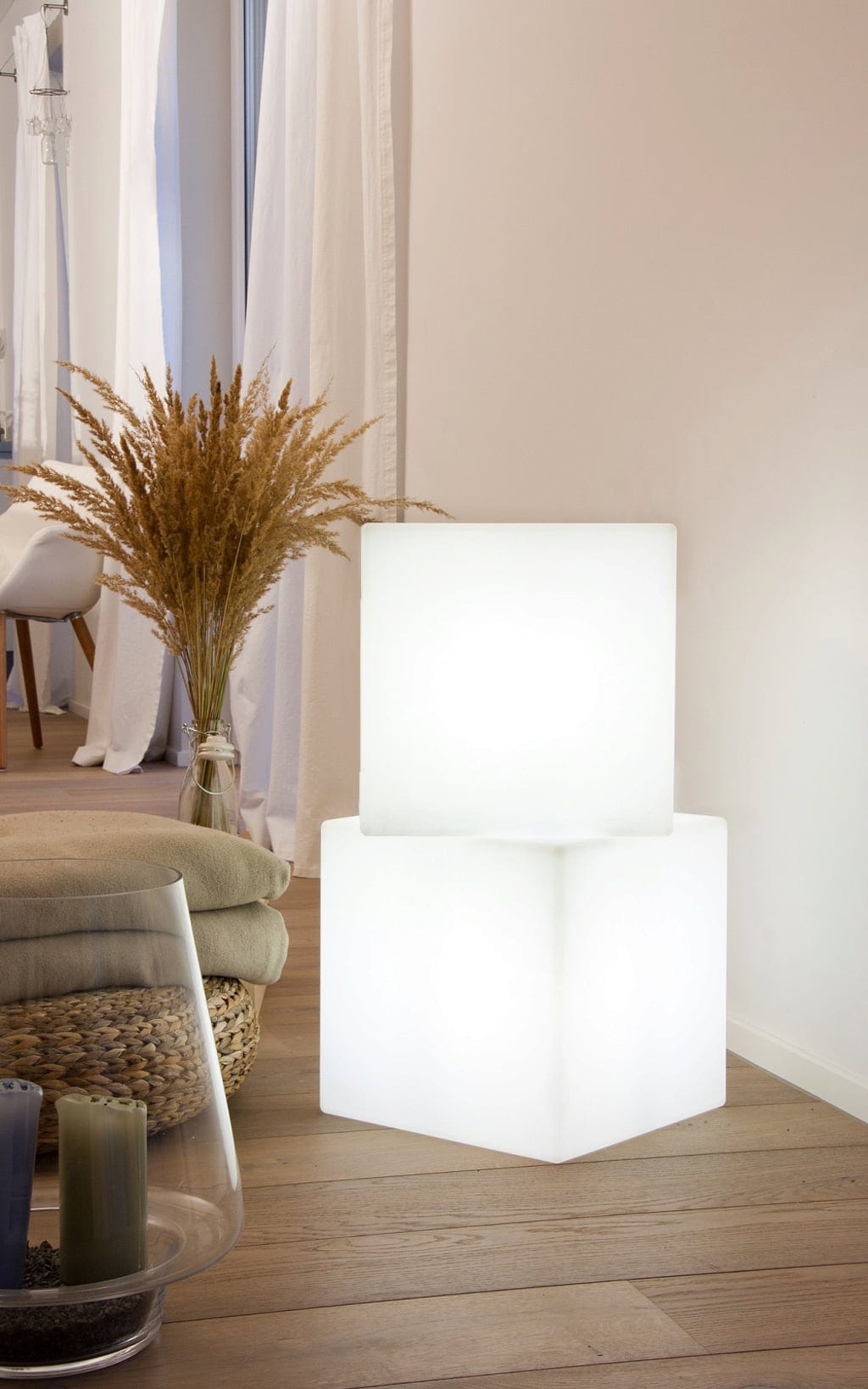  Leuchtwürfel Shining Cube (RGB), Höhe 33 Cm