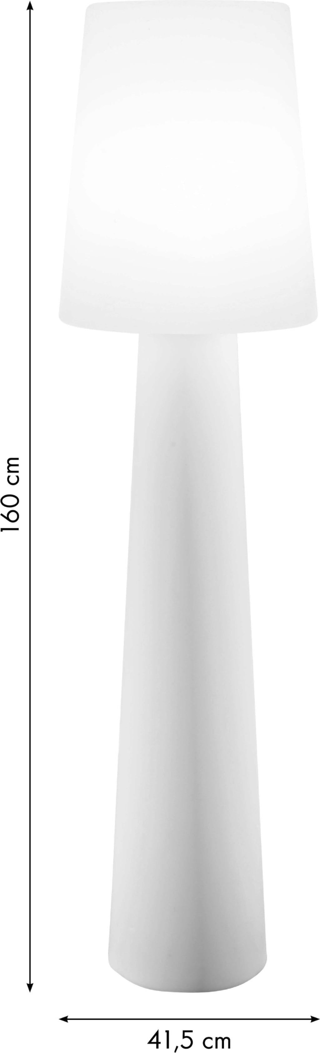  No. 1 - 160 Cm, Stehlampe (SOLAR), White