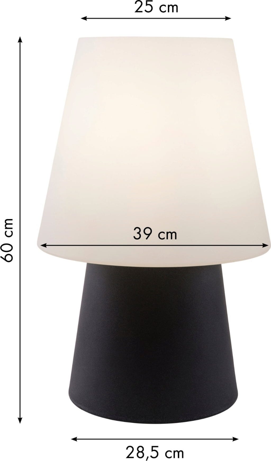  No. 1 - 60 Cm, Leuchte (LED), Anthrazit
