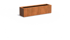  Pflanzgefäß Carrez Aus Cortenstahl - Rechteckig, 150 X 40 X 40 Cm