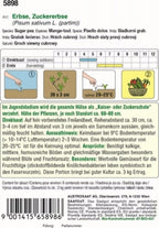  Bio Zuckererbse "Norli"