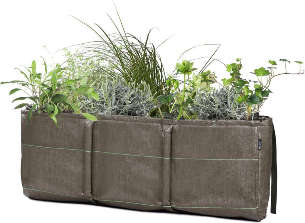  Balkon-Pflanztasche Zum Hängen "Classic" - Geotextil, 25 L