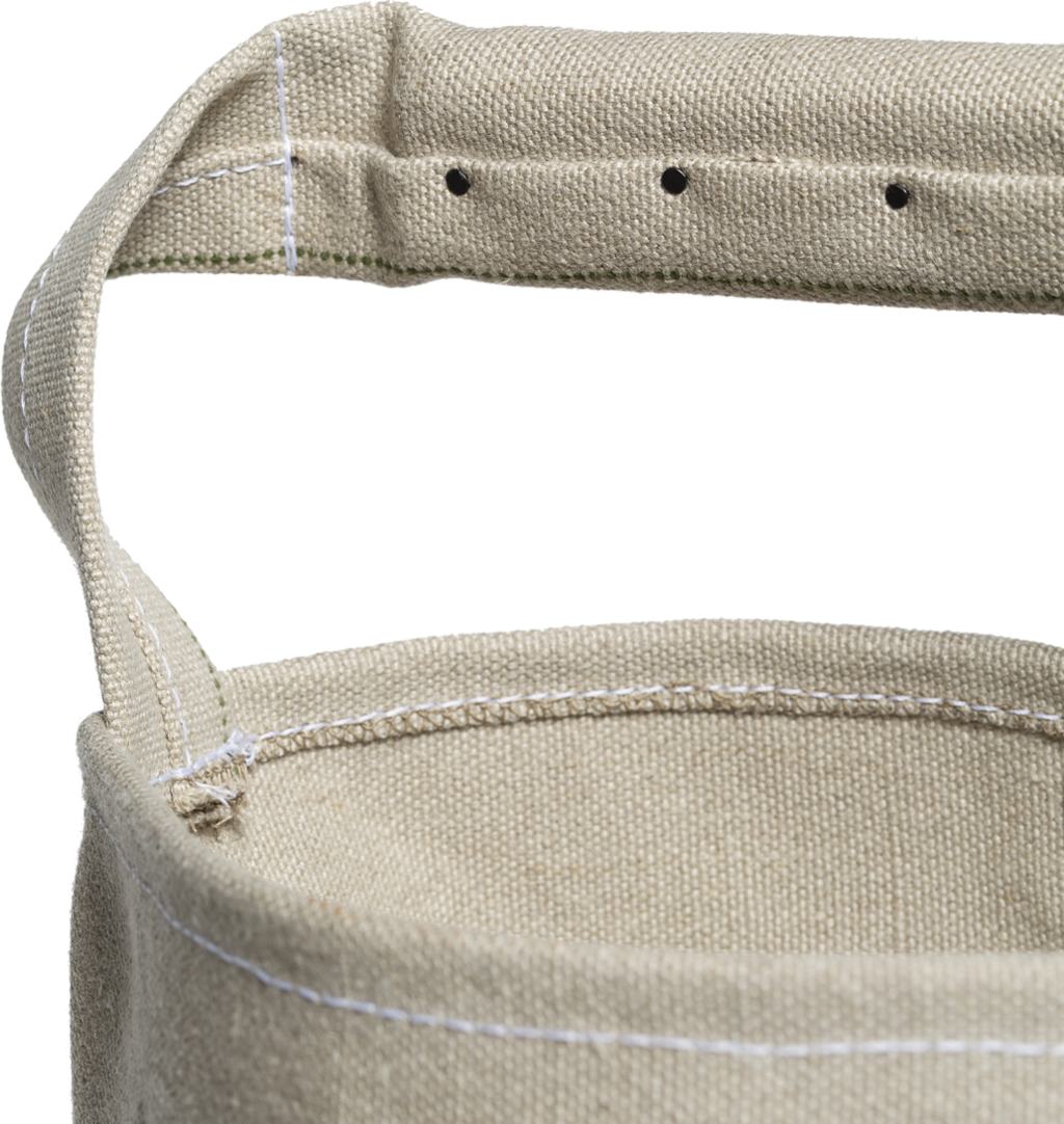  Robuster Leineneimer 'Bucket Bag'