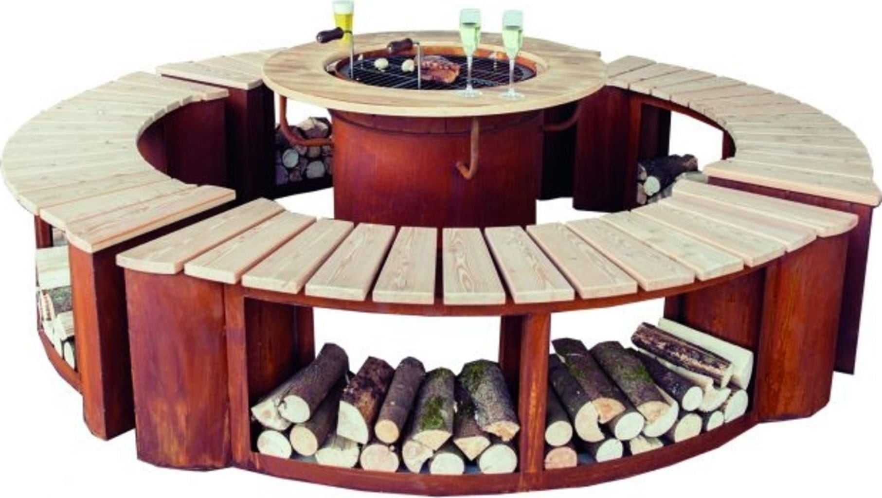  Grill/Feuerstelle "Freiburg"
