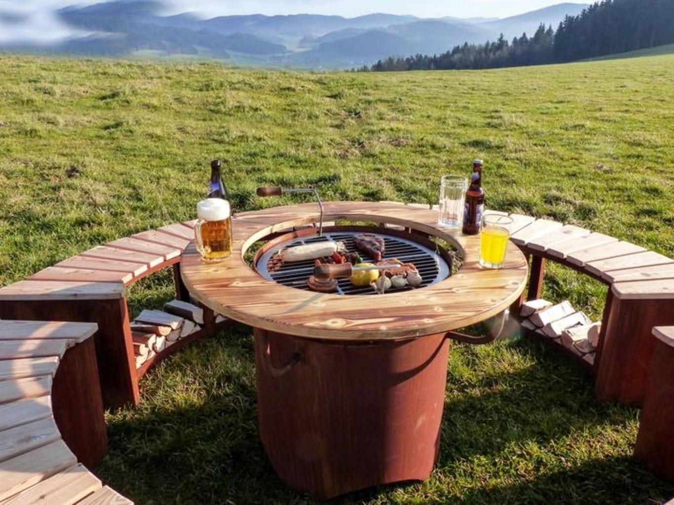  Grill/Feuerstelle "Freiburg"