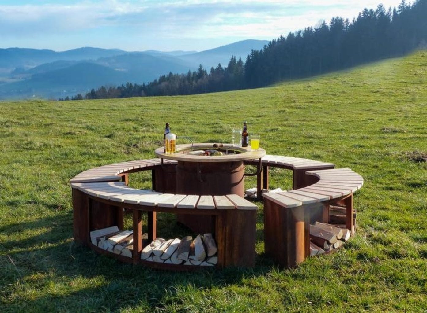  Grill/Feuerstelle "Freiburg"