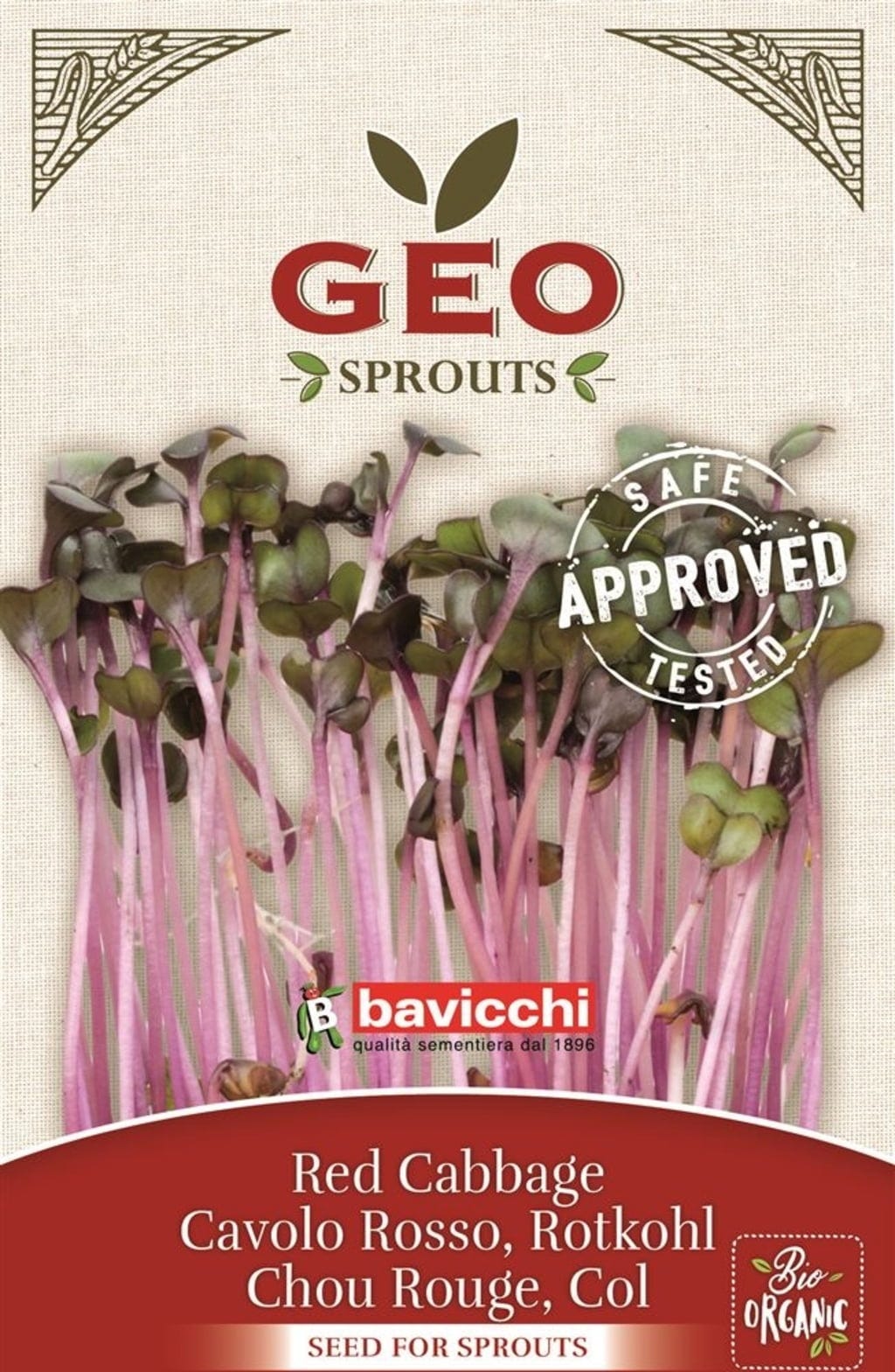  Bio Keimsprossen "Rotkohl", 12 G