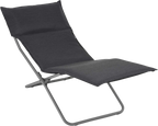 Lafuma BAYANNE Chaiselongue Hedona®, Onyx
