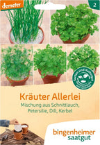  Küchenkräuter "Allerlei", 5 Saatscheiben