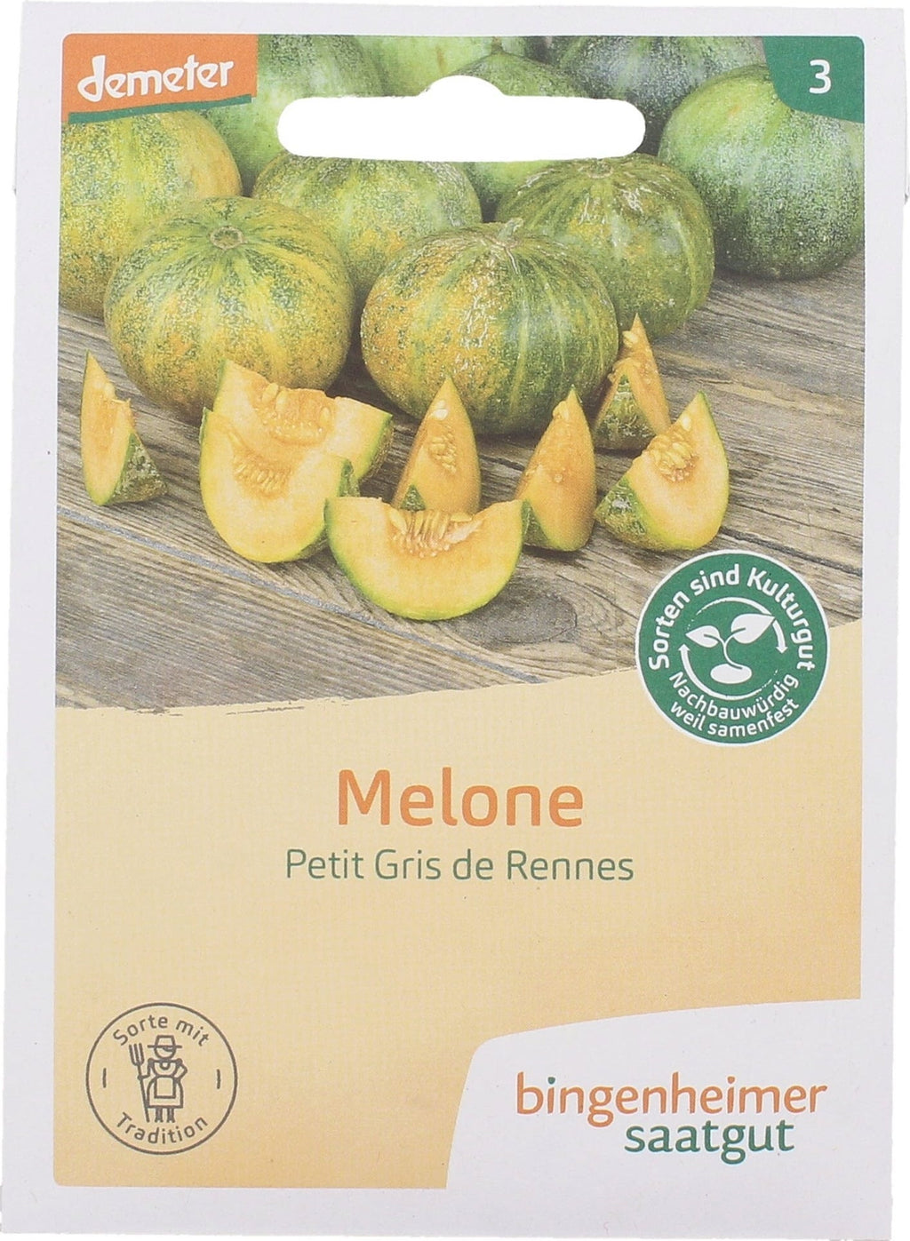  Zuckermelone "Petit Gris De Rennes"