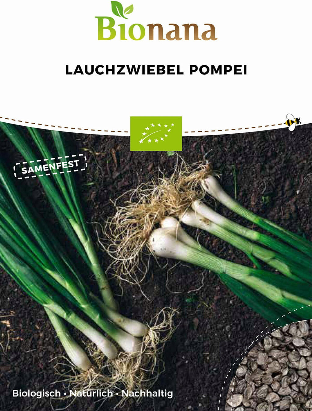  Bio Lauchzwiebel „Pompei“