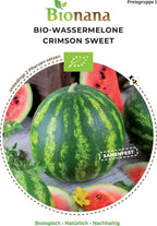  Bio Wassermelone Crimson Sweet