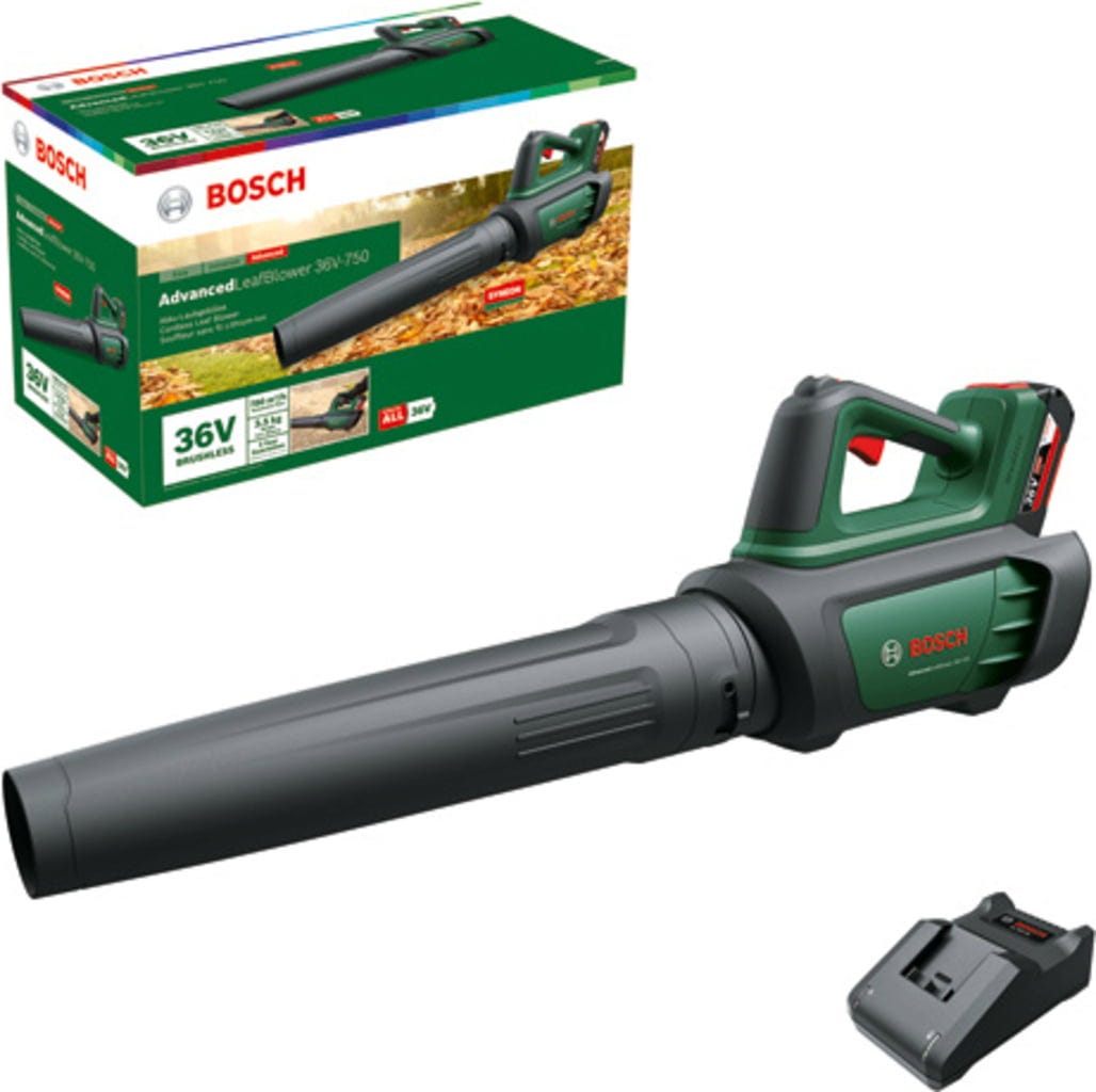 Bosch AdvancedLeafBlower 36V-750, 1 X 2,0 Ah
