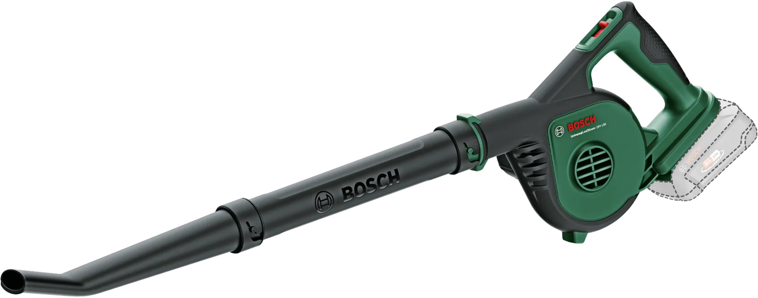 Bosch UniversalLeafBlower 18V-130, 1 X 2,5 Ah