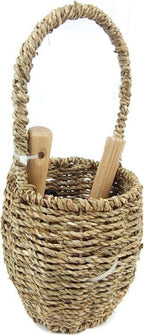  6-teiliges Gartenwerkzeug-Set Mit Korb