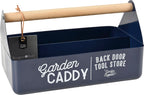  Garten-Caddy Mit Holzgriff , Atlantikblau