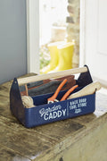  Garten-Caddy Mit Holzgriff , Atlantikblau