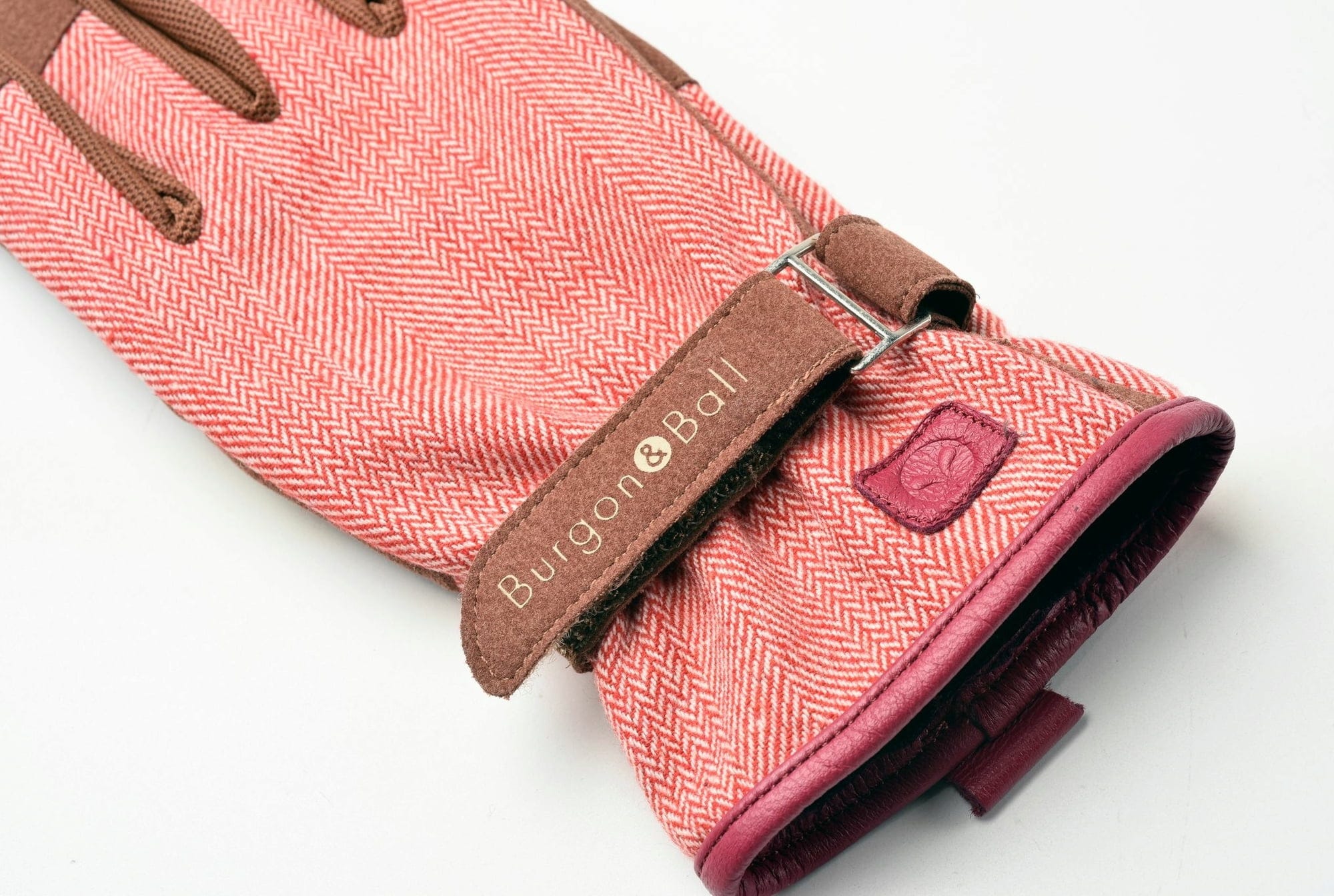  Gartenhandschuhe "Red Tweed", S/M (1 Paar)