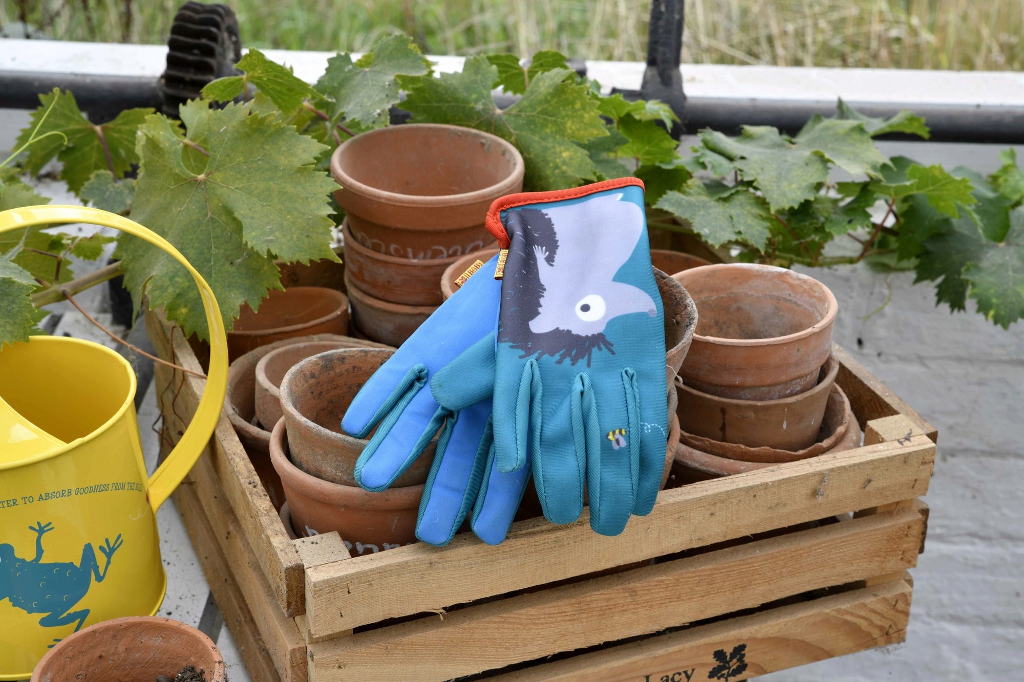  Kinder Gartenhandschuhe "Igel"