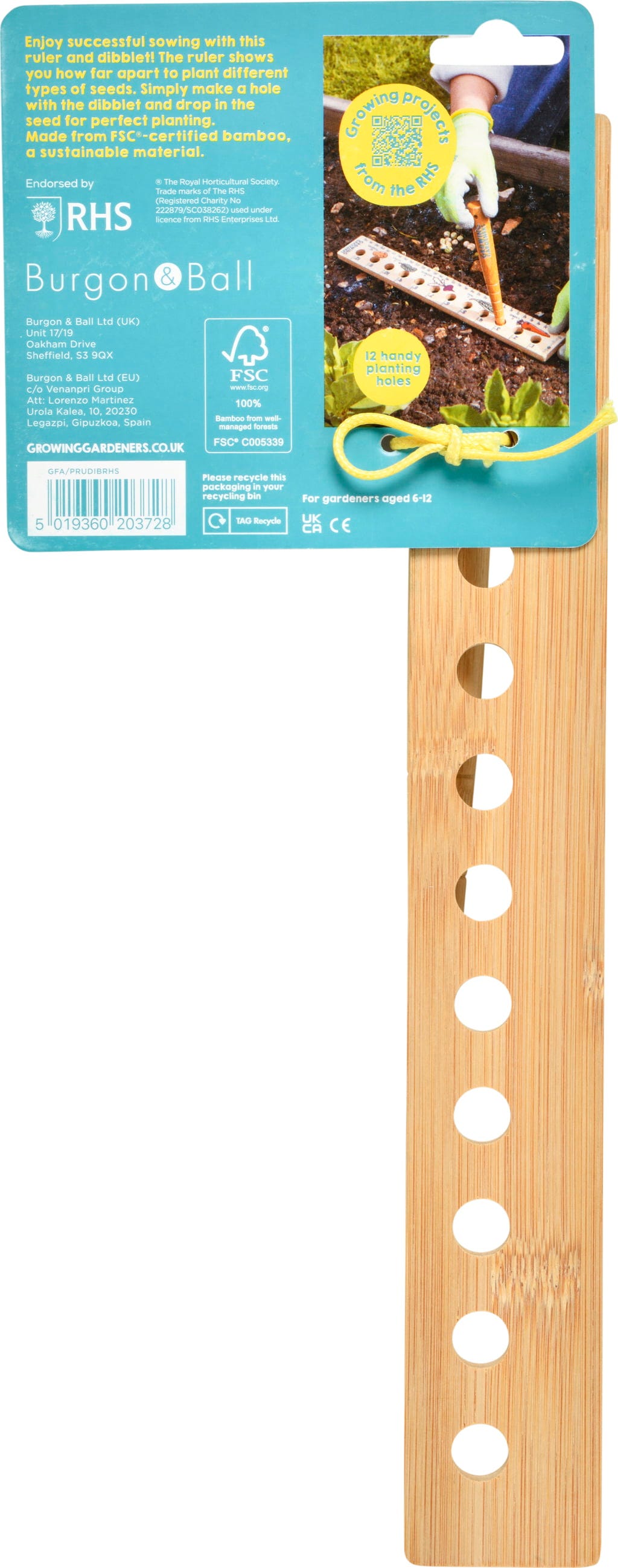  Pflanzlineal & Setzholz Für Kinder