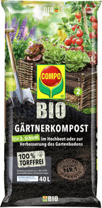 Compo Bio Gärtner Kompost, 40 Liter