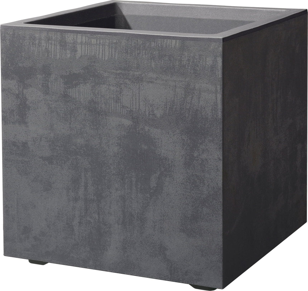 Pflanztopf "Quadro Millenium" Mit Wasserreservoir - Anthrazit, 39 Cm