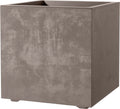  Pflanztopf "Quadro Millenium" Mit Wasserreservoir - Sandstone, 39 Cm