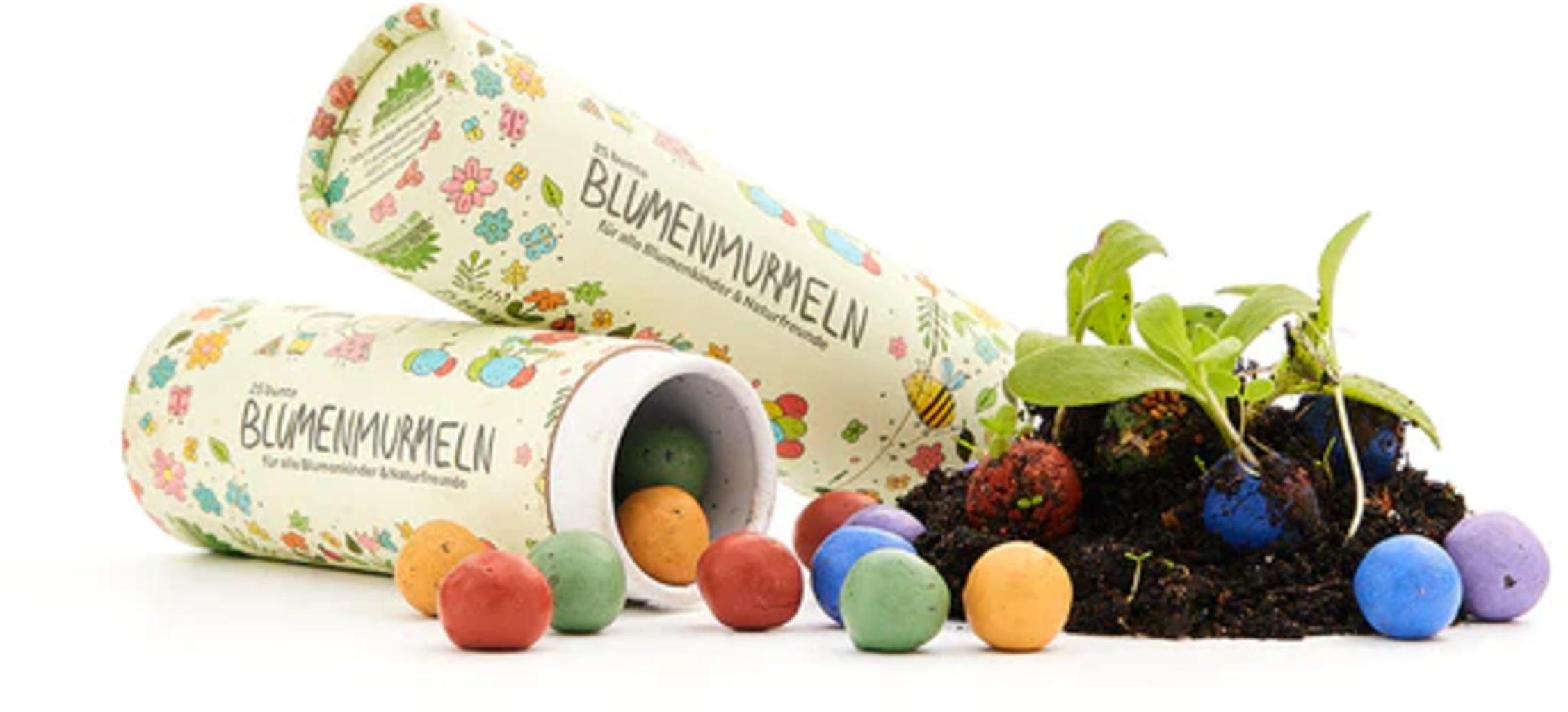  Blumenmurmeln "bunte"