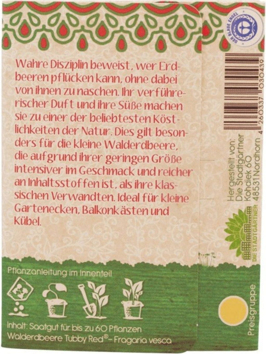  Erdbeere "Tubby Red"