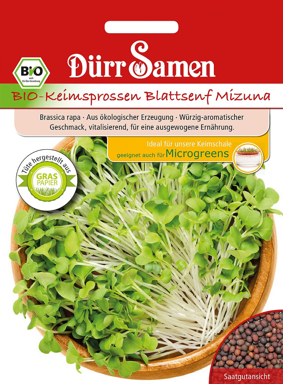  BIO-Keimsprossen Blattsenf