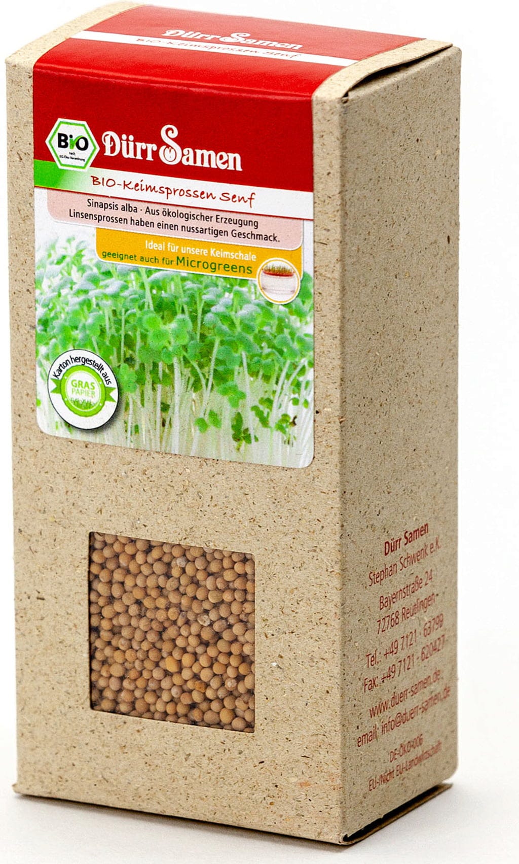  BIO-Keimsprossen Senf, 200 G