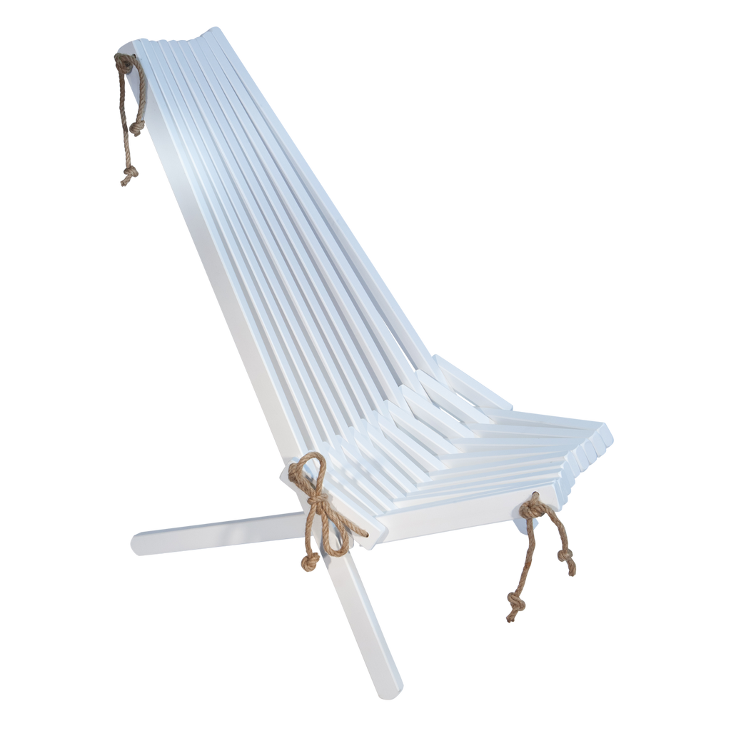  EcoChair Birke, Weiß Lackiert