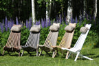  EcoChair Birke, Weiß Lackiert