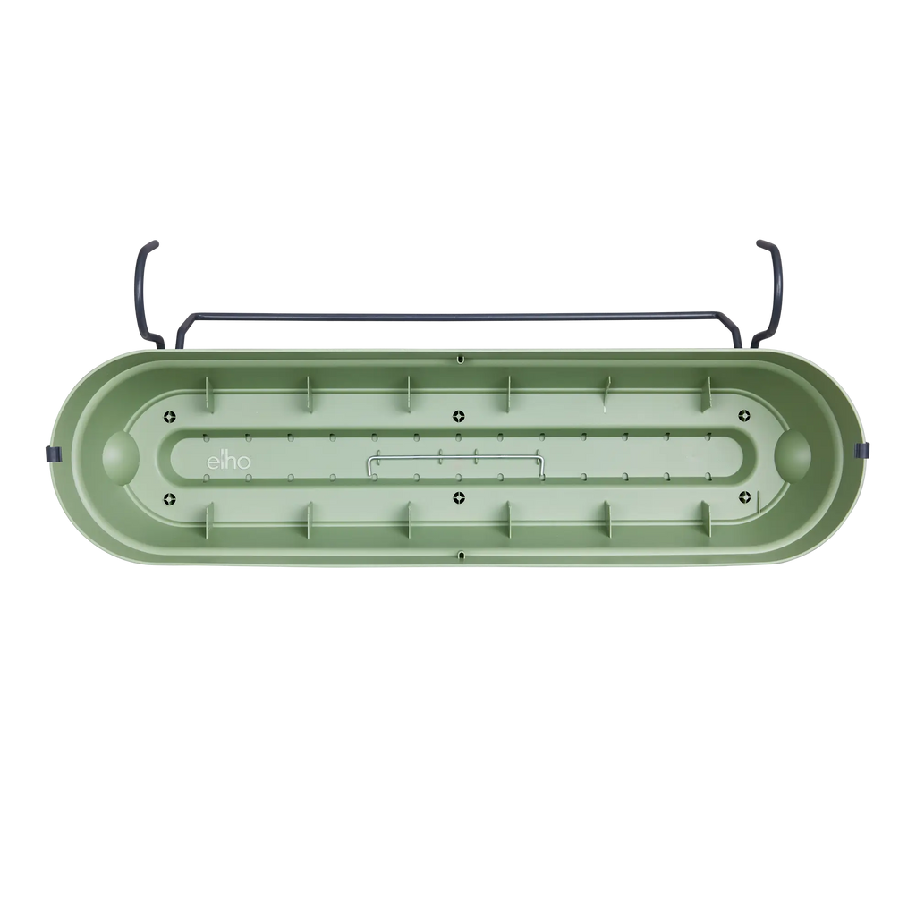 Elho Balkonkasten Vibia Campana Allin1, 70 Cm, Pistazien Grün