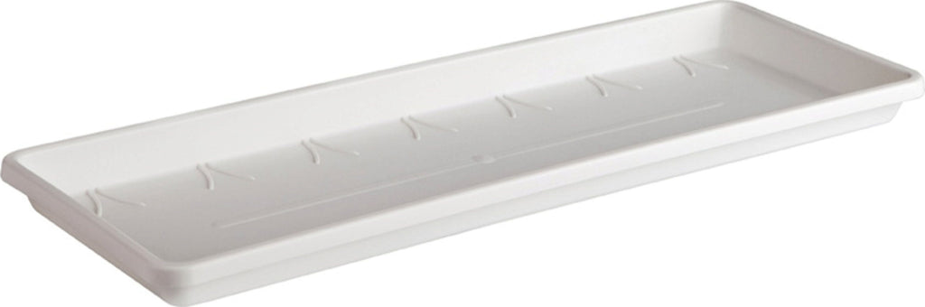 Elho Barcelona Balkonkasten Untersetzer 40 Cm, Weiss