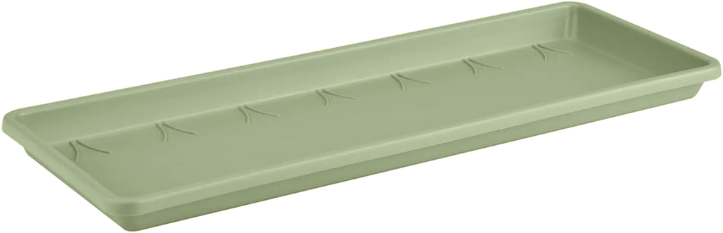Elho Barcelona Balkonkasten Untersetzer 50 Cm, Pistazien Grün