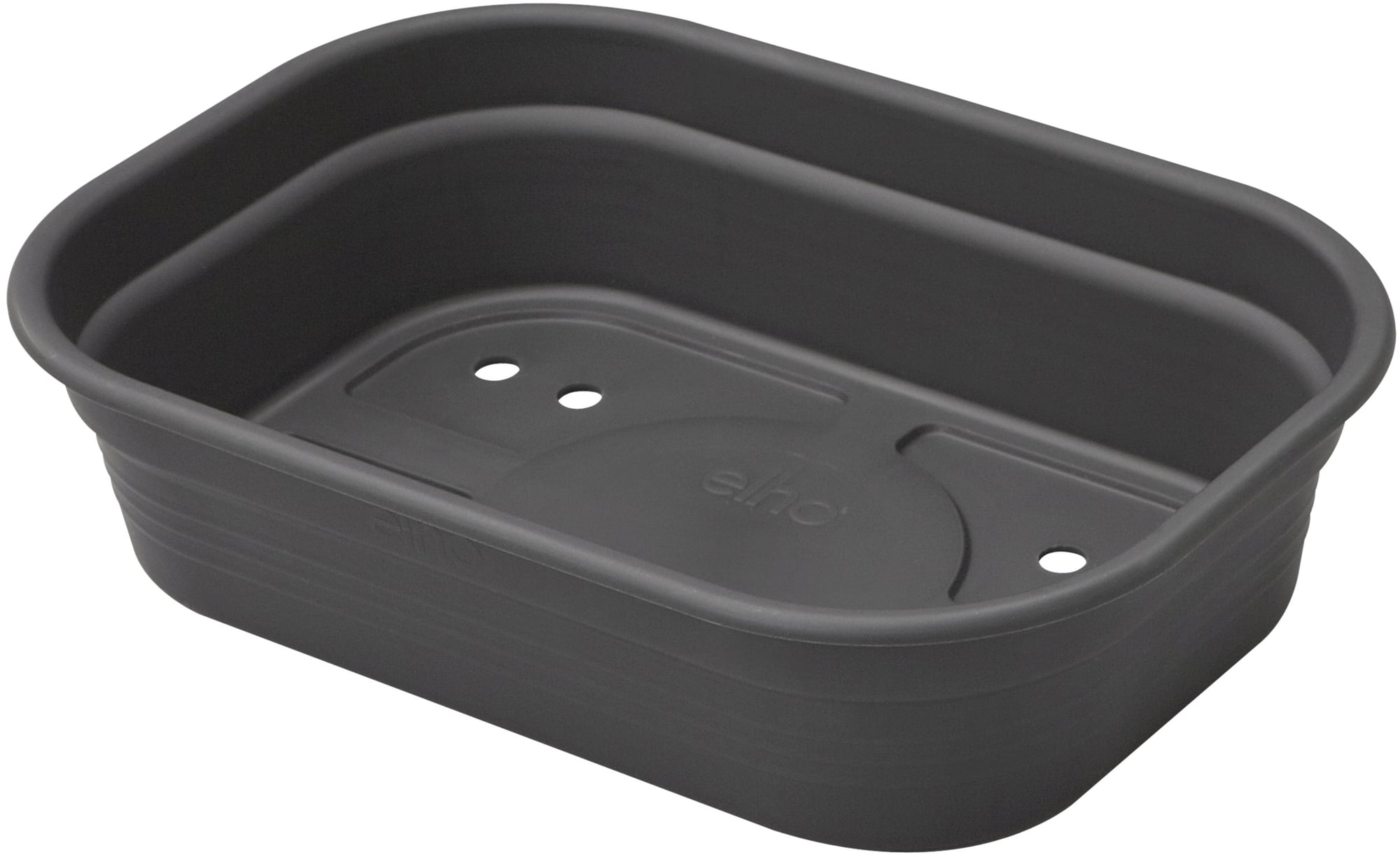 Elho Green Basics Anzuchtschale S, Lebhaft Schwarz