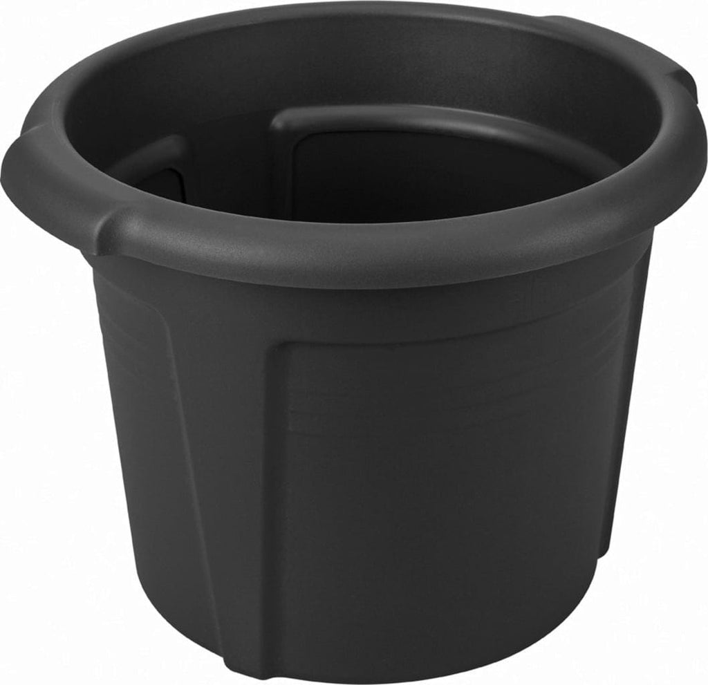 Elho Green Basics Kartoffeltopf 33 Cm, Schwarz