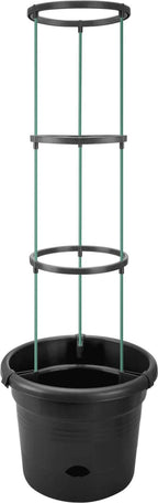 Elho Green Basics Tomatentopf 33 Cm, Schwarz