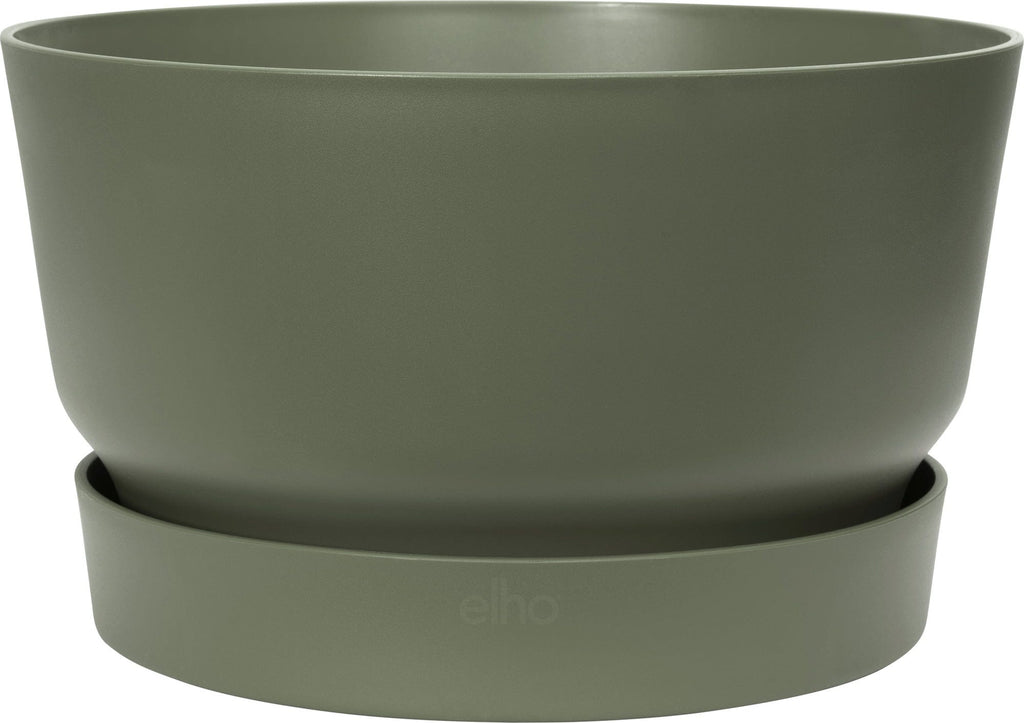 Elho Greenville Schale 33 Cm, Laubgrün