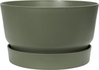 Elho Greenville Schale 33 Cm, Laubgrün