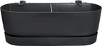 Elho Greenville Easy Balcony 52 Cm, Living Schwarz