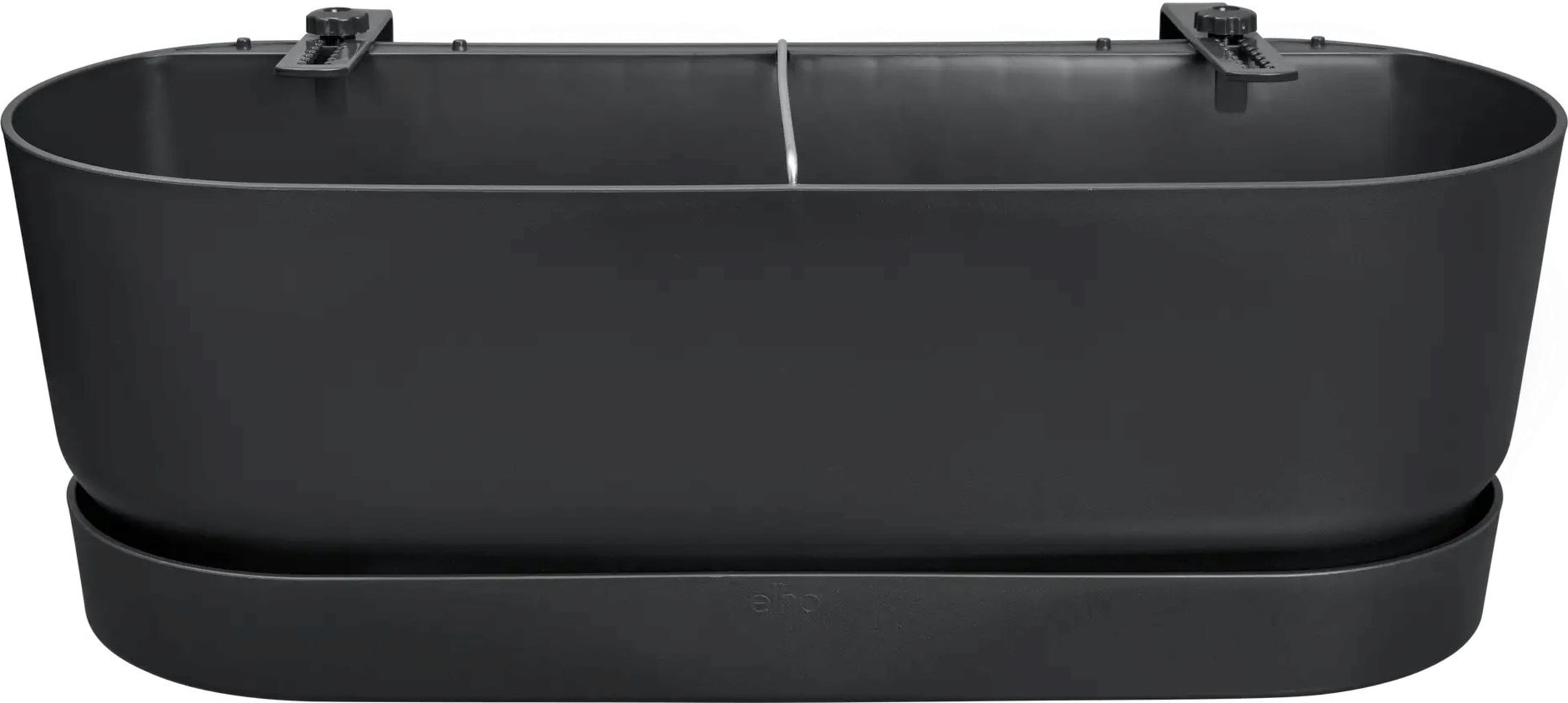 Elho Greenville Easy Balcony 52 Cm, Living Schwarz