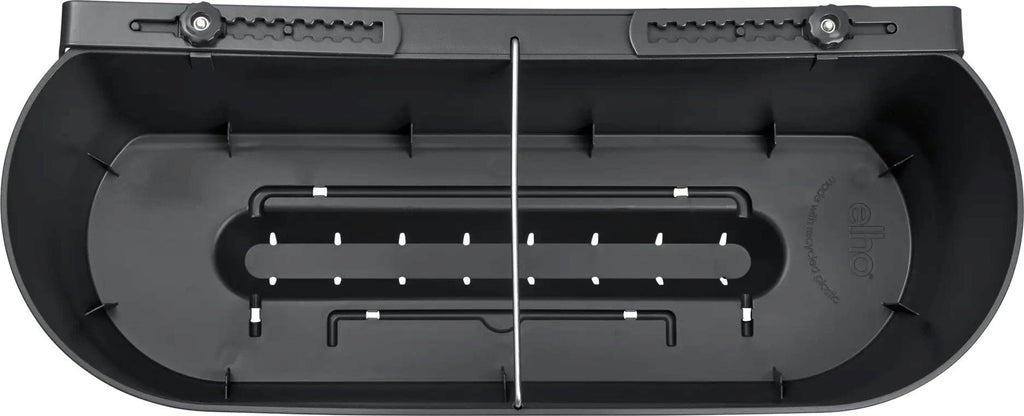 Elho Greenville Easy Balcony 52 Cm, Living Schwarz