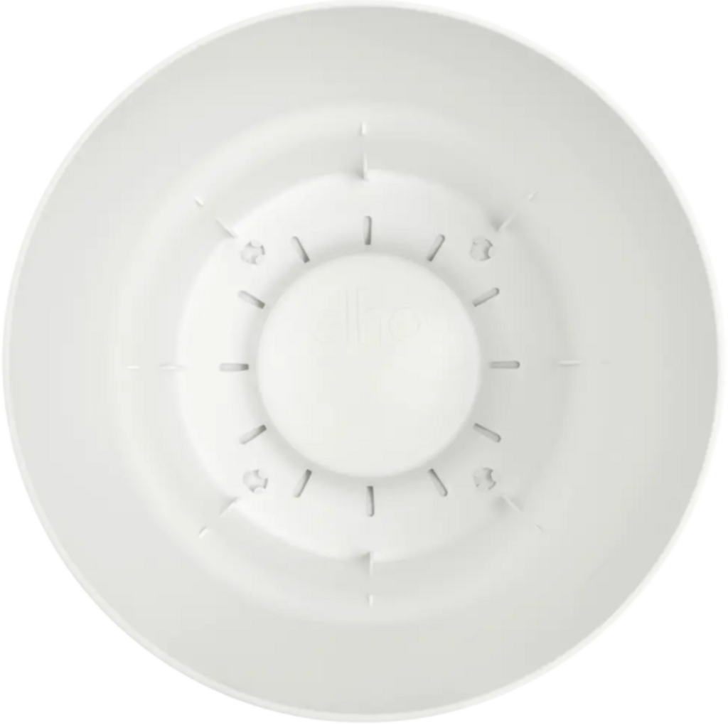 Elho Greenville Topf Rund 14 Cm, Weiss