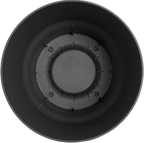 Elho Greenville Topf Rund 18 Cm, Living Schwarz