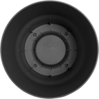 Elho Greenville Topf Rund 25 Cm, Lebhaft Schwarz
