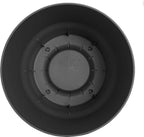 Elho Greenville Topf Rund 47 Cm, Lebhaft Schwarz