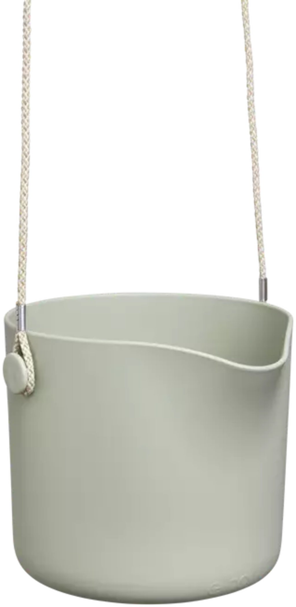 Elho Hängetopf 18cm B.for Swing, Steingrün